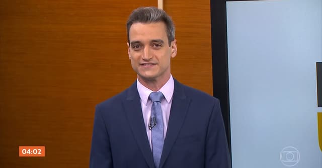 Tiago Scheuer na Globo (Foto: Reprodução/ YouTube)