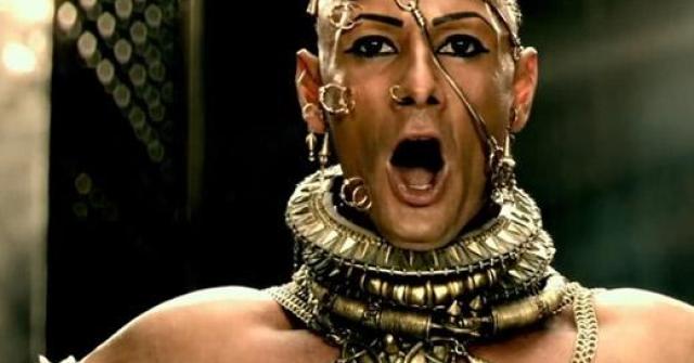 Rodrigo Santoro no filme 300: A Ascensão do Império